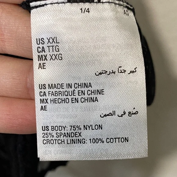 Women’s INC Monogram Black Sheer Lace Bodysuit - Picture 4 of 11